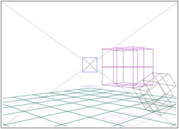 Last frame of the animation, in wireframe