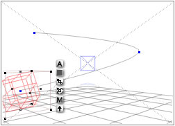 Cube is now square to the trajectory, not to the ground plane