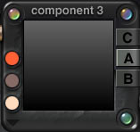 The component looks good, but we need dark at the top, light at the bottom