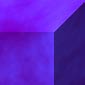 Purple where the alpha was black, lavender where it was white, and mixed between