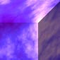 Again, much like the first swatch above. Purple where the alpha was black, lavender where it was gray, pink where it was white