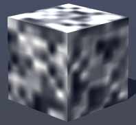 RND Continuous noise on cube, Frequency 10