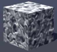 Weird Gradient noise on cube, Frequency 10