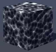 Voronoi DistSq1 noise on cube, Frequency 10