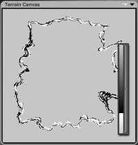 Terrain Canvas; surf terrain