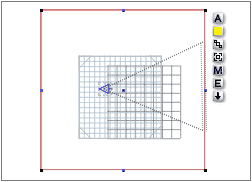 Wireframe Top; Light is larger then entire scene by a good bit