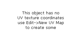 Warning Screen; No UVs